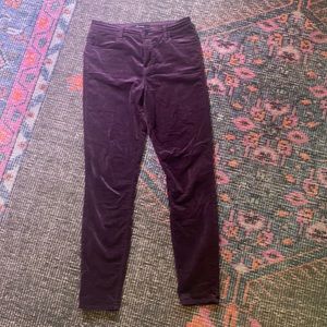 J Brand Maria High Rise Skinny - soft Aubergine